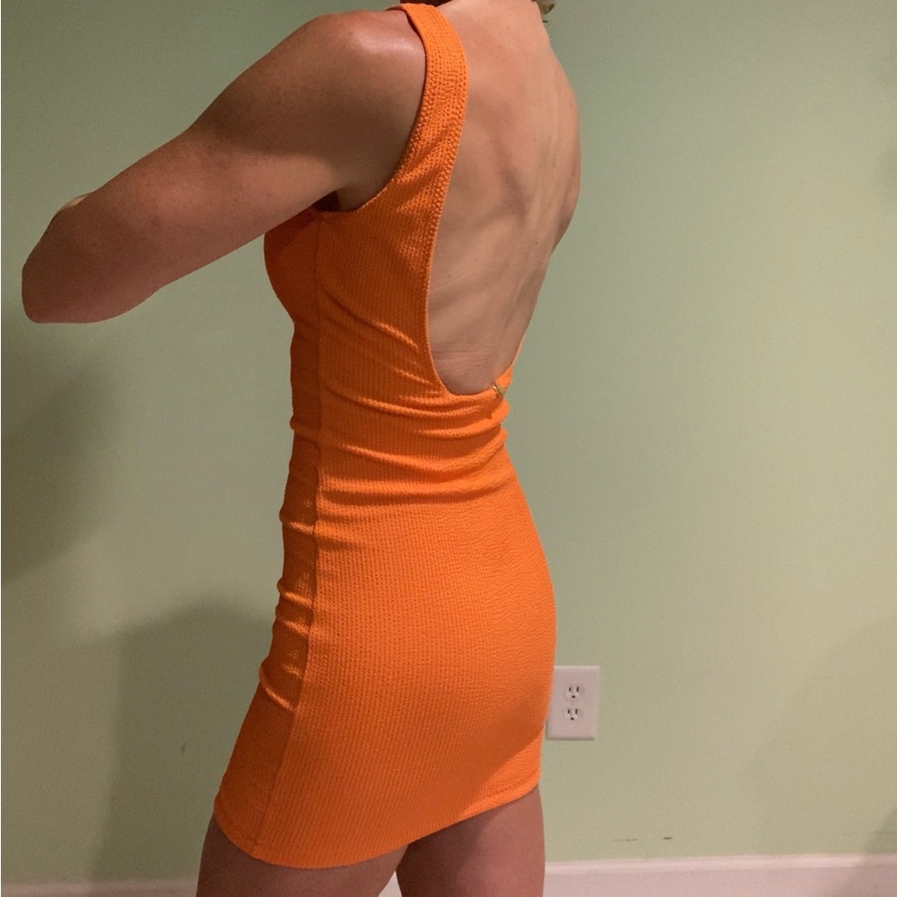 LA SIRENE: Sexy, Comfy, Classy….La Sirene Orange Mini Dress (a Brazil Boutique)